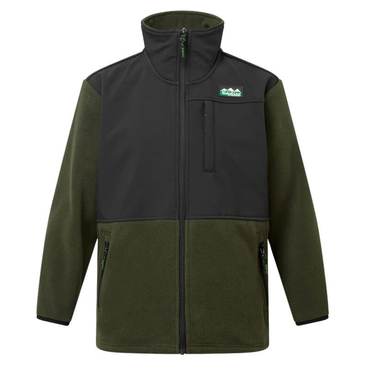 Ridgeline Kids Hybrid Jacket In Olive