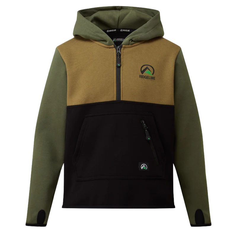 Ridgeline Kids Tribe Hoodie | Tri-Colour