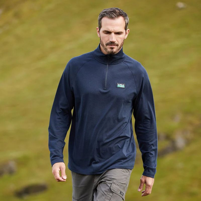Ridgeline Men's
Baseline Pull-on Zip Top - Lifestyle