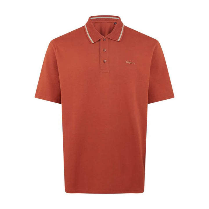 Ridgeline Mens Kilworth Polo Top Russet 