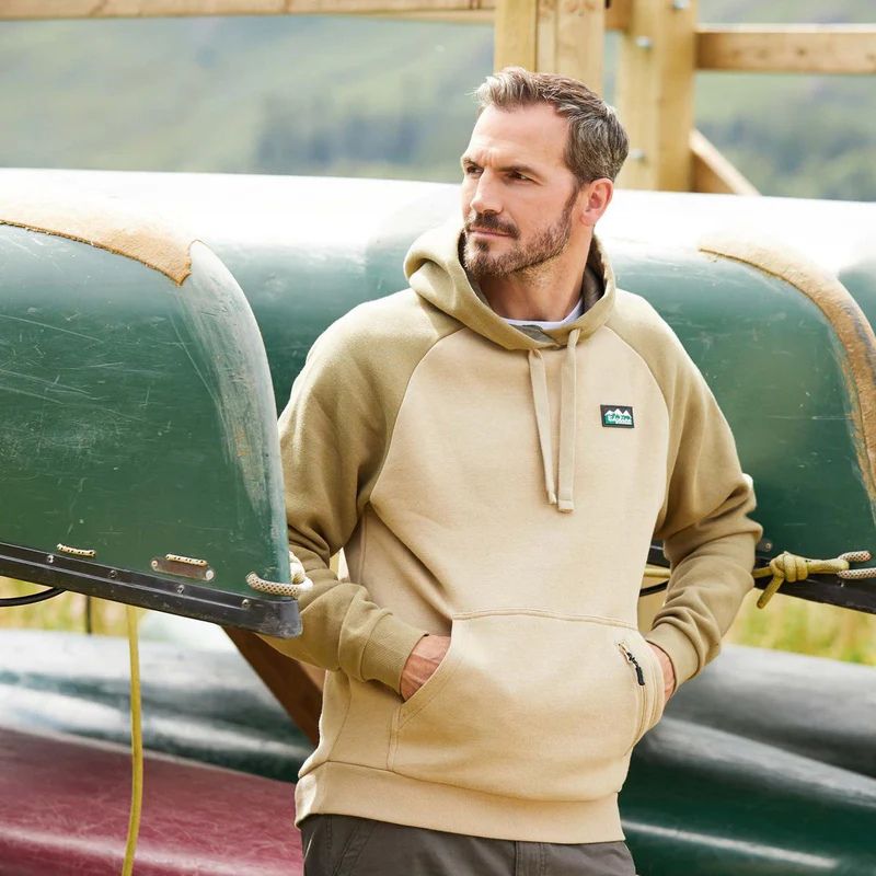 Ridgeline North Island Hoodie In Teak - Lifestyle