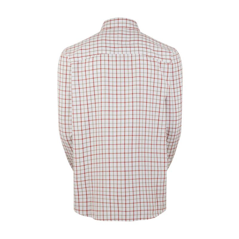 Ridgeline Mens Sedgebrook Shirt Russet/Roasted Cashew - Back