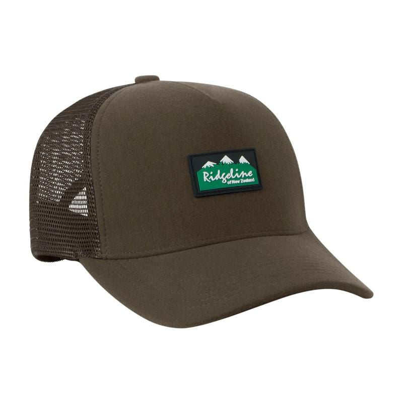 Ridgeline Monsoon Trucker Cap In Bark