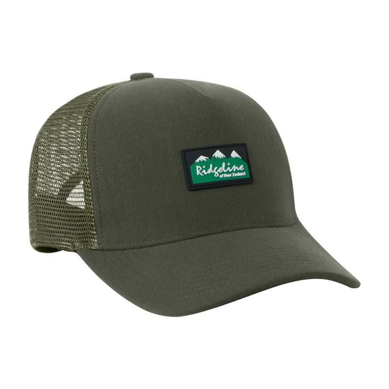 Ridgeline Monsson Trucker Cap In Deep Forest