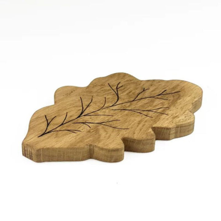 Selbrae House Oak Leaf Oak Pot Stand