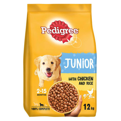 Pedigree Complete Puppy Junior Chicken & Rice 12kg