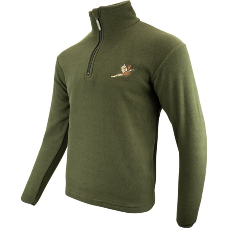 Jack Pyke Pheasant Motif Fleece Pullover
