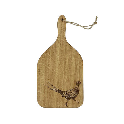 Pheasant Oak Hanging Paddle (Small) by Scottish Made
