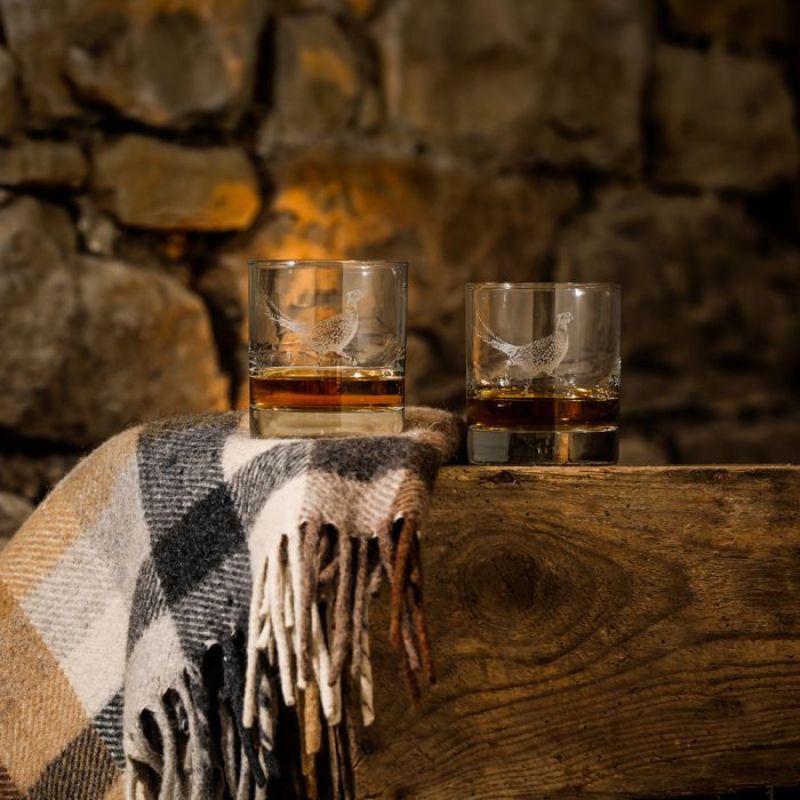 Pheasant Pair of Tumblers  Lifestyle