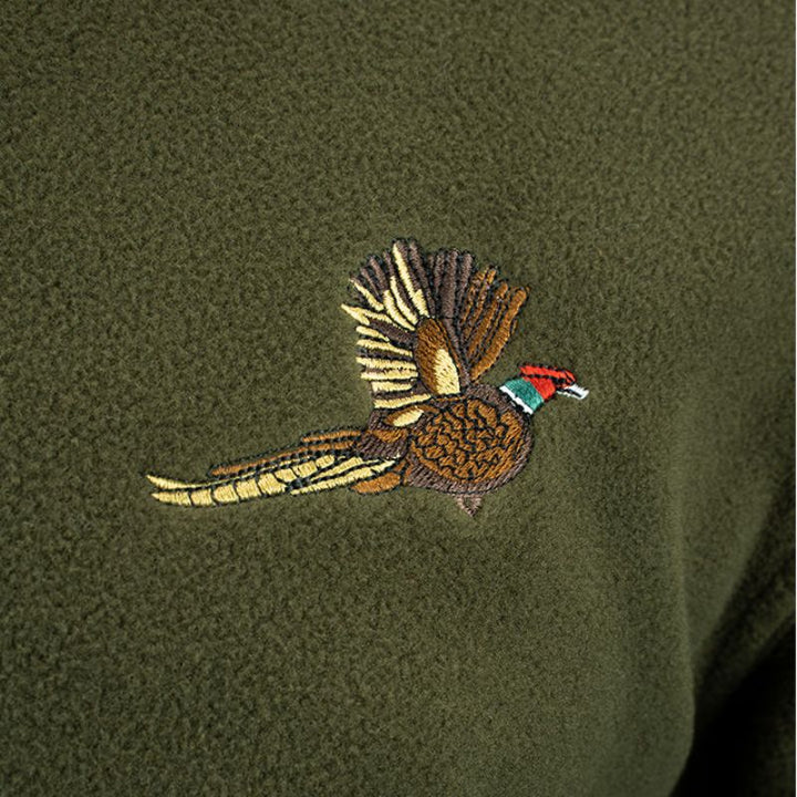 Jack Pyke Pheasant Motif Fleece Pullover - Motif