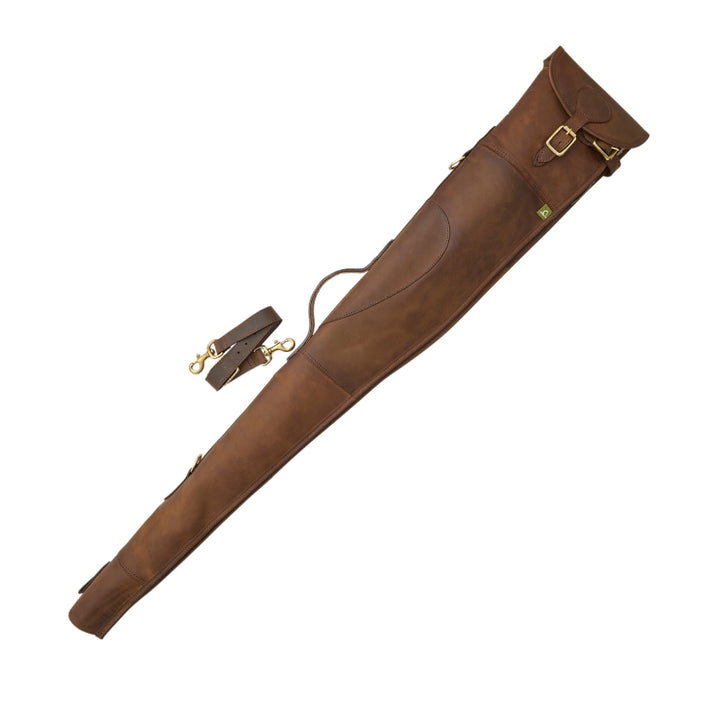 Premium Antique Oiled Leather Zip Gun Slip