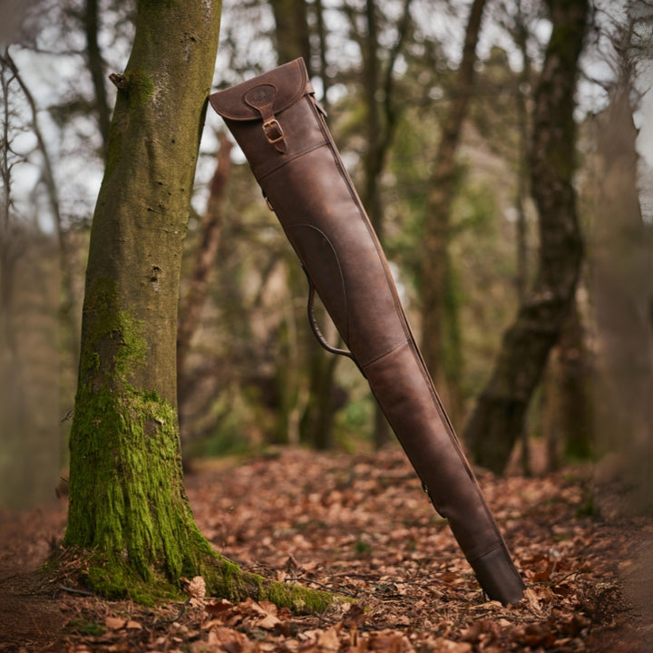 Premium Antique Oiled Leather Zip Gun Slip Lifestyle