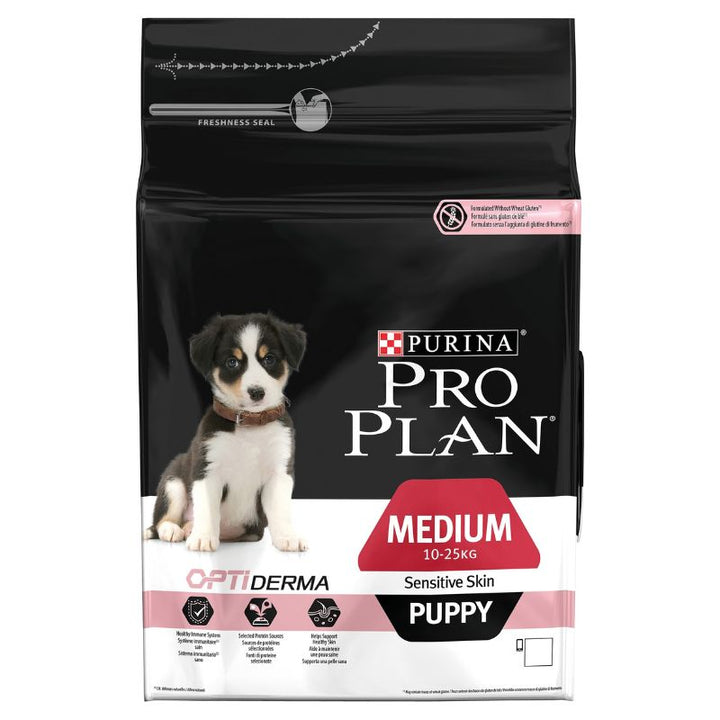 Pro Plan Optiderma Puppy Medium Sensitive Skin 3kg