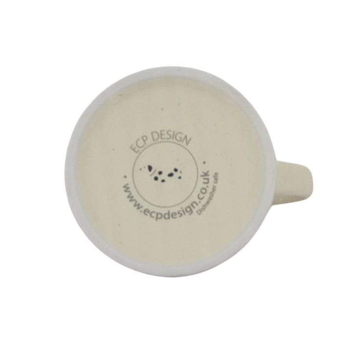 Pug Mug 250ml in Cream by Bailey & Friends Bottom