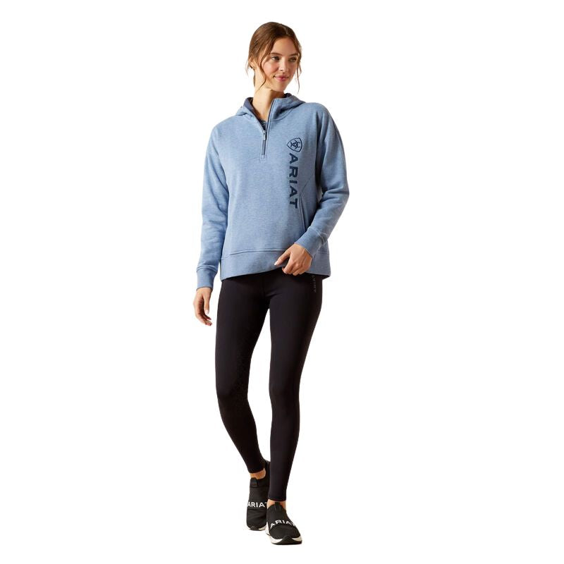 Ariat Women's Rabere 2.0 Hoodie China Blue Heather - Lifestyle