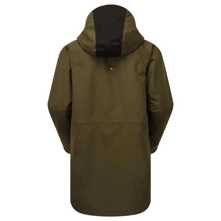 Ridgeline Evolution Dynamic Jacket in Heather Brown Back