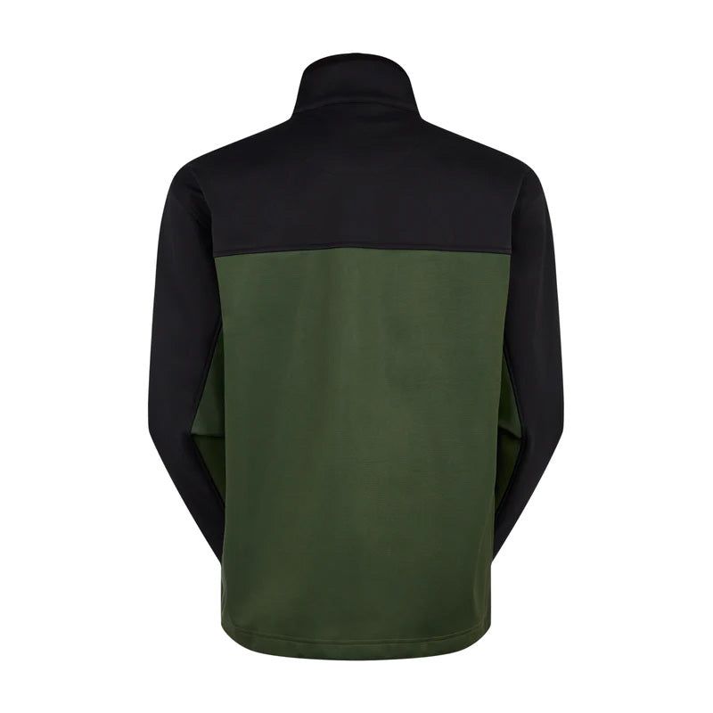 Ridgeline Ranger Softshell Jacket in Olive & Black Back
