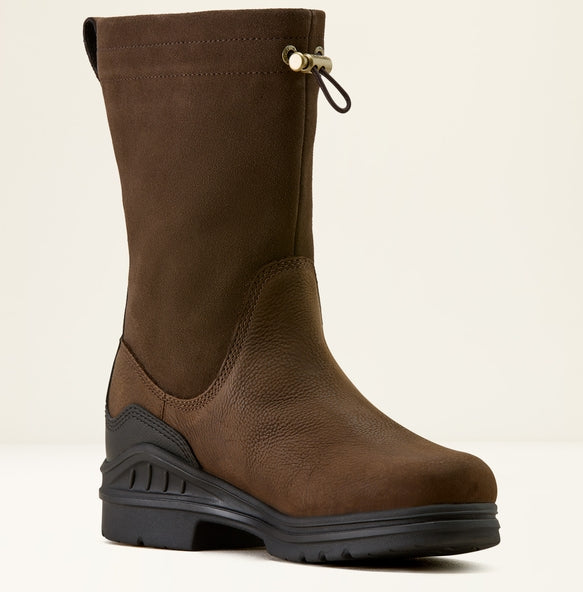 Ariat Women's Barnyard Brooke  Waterproof Boots In Vintage Brown