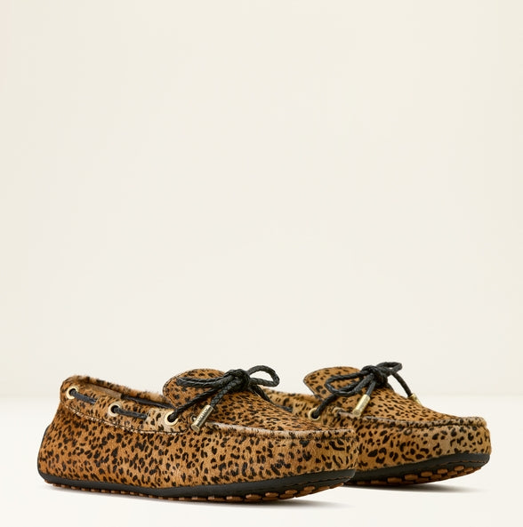 Ariat Women's Margot Driving Moc In Cheetah Hair