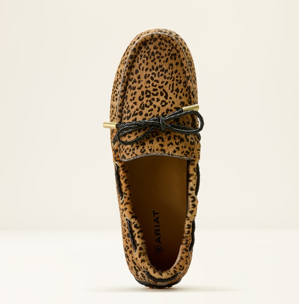 Ariat Women's Margot Driving Moc In Cheetah Hair