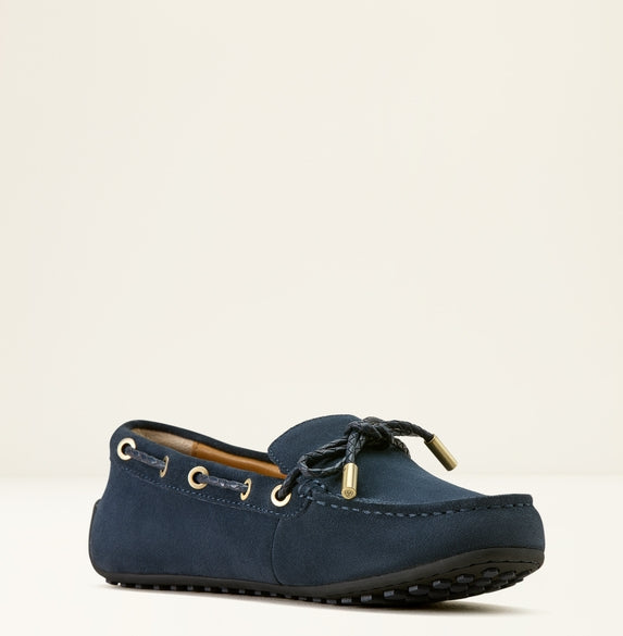 Ariat Women's Margot Driving Moc In Navy Suede