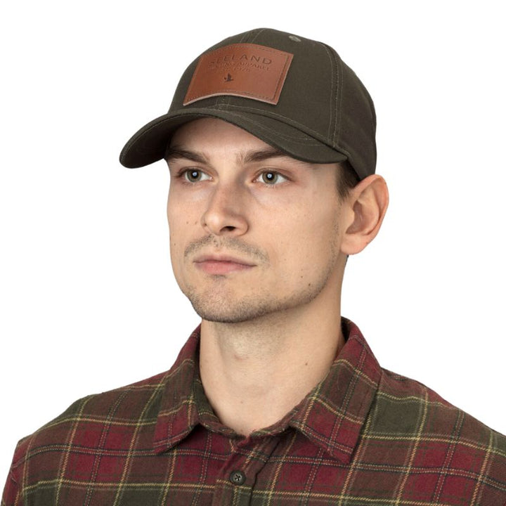 Seeland Colt Cap in Pine Green Front