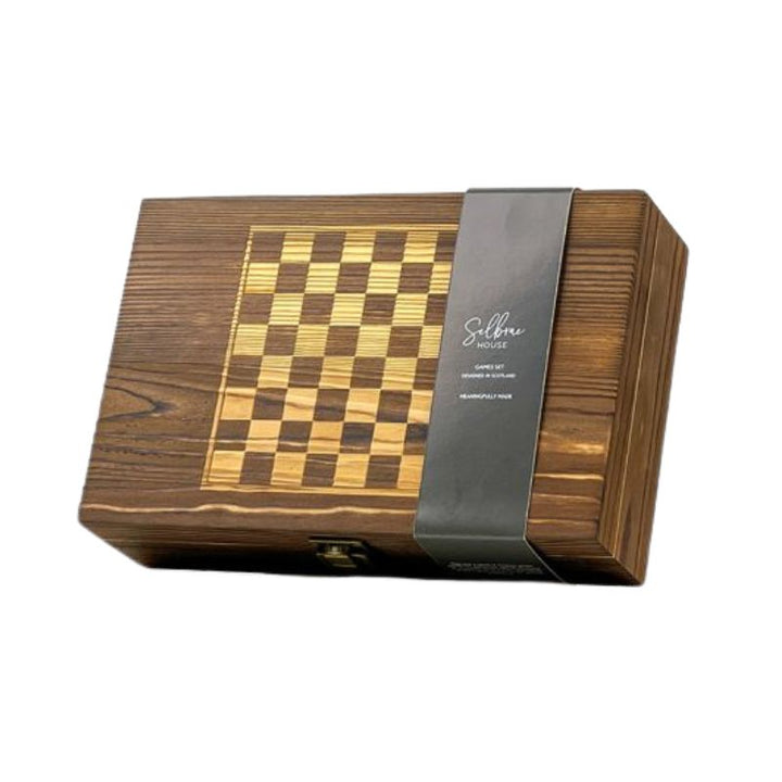 Stag Games and Flask Set Board