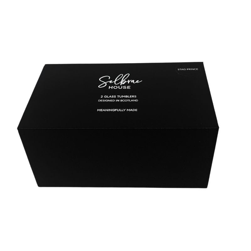 Stag Prince Pair of Tumblers Set Box