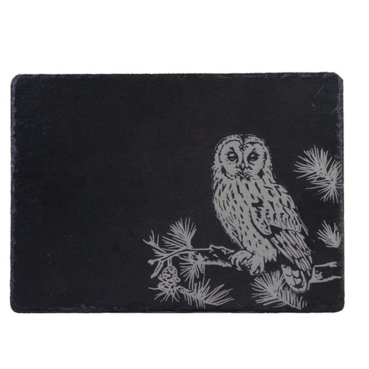 Selbrae House Tawny Owl Slate Cheese Board