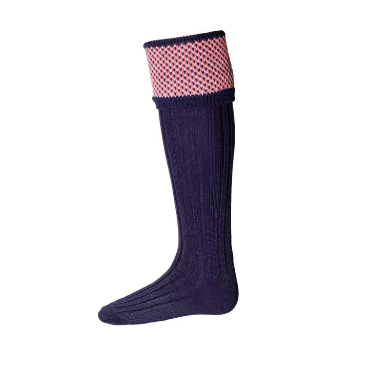 Tayside Shooting Socks in Navy