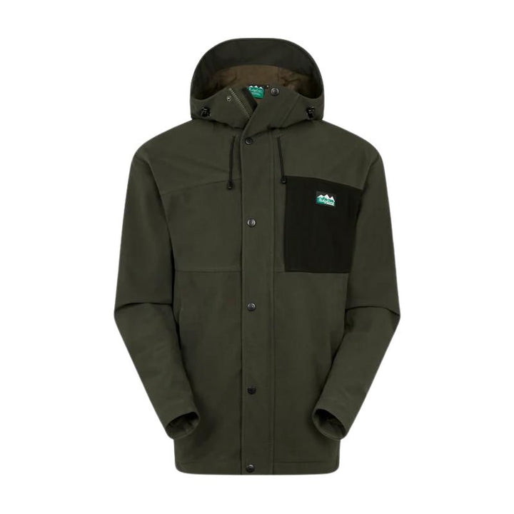 Ridgeline Unisex Tempest Jacket In Deep Forest