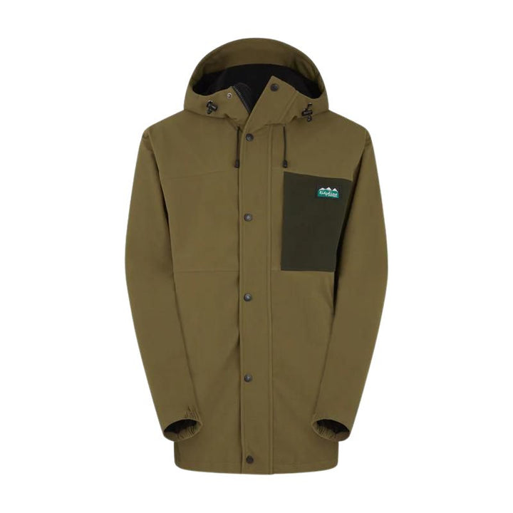 Ridgeline Unisex Tempest Jacket In Teak