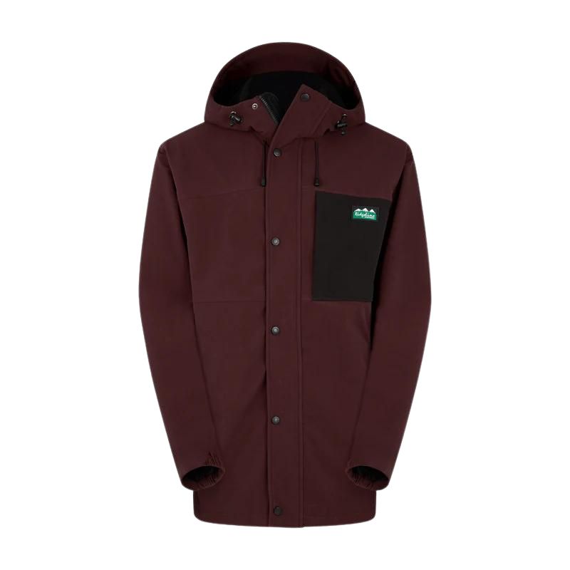 Ridgeline Unisex Tempest Jacket In Winter Berry