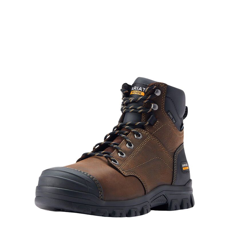 Ariat Treadfast 6" Waterproof Steel Toe Work Boot