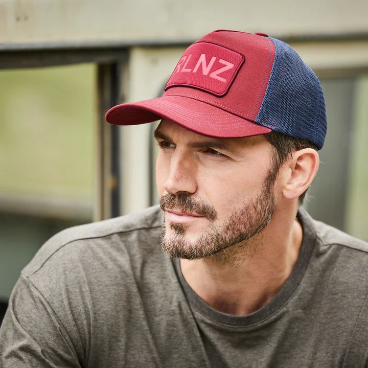 RLNZ Trucker Cap In Rhubarb