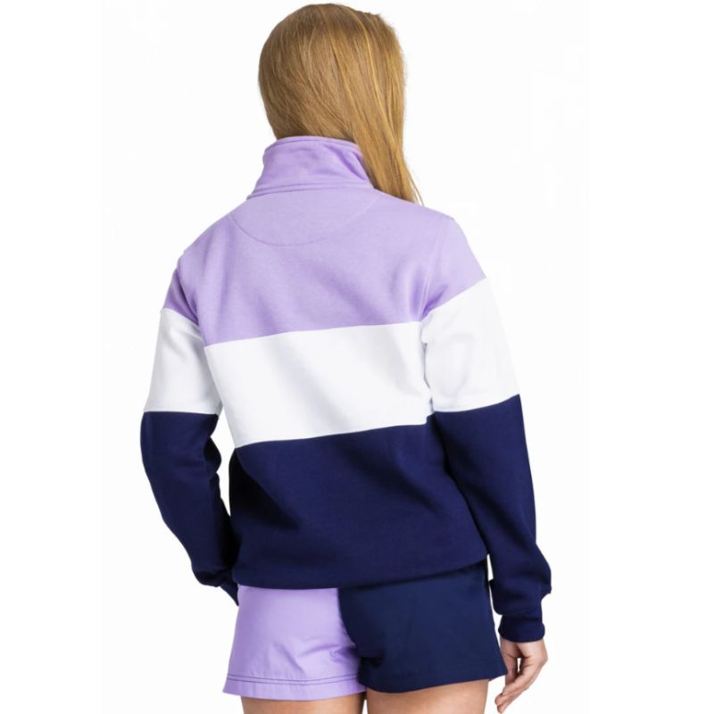 Cotswold Fox Cirencester Quarter Zip – Lilac | Unisex Country Sweatshirt