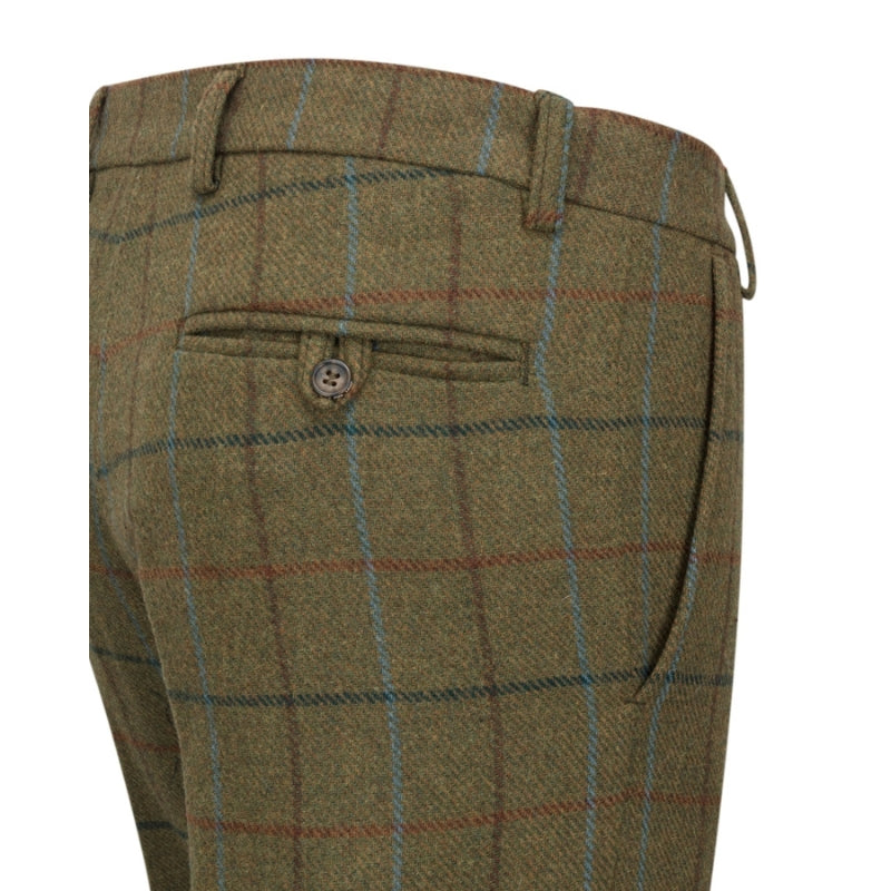 Hoggs Of Fife Men's Kingussie Technical Tweed Breek In Green/Blue