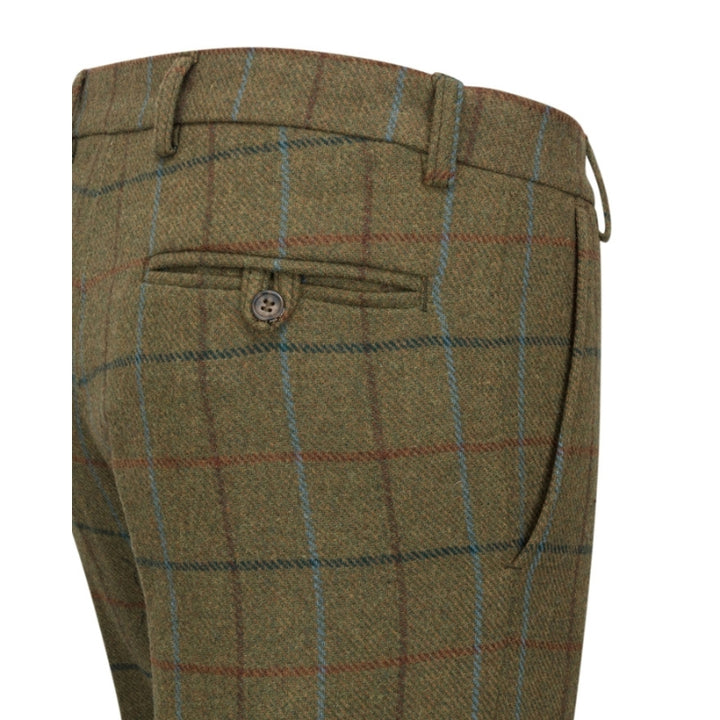 Hoggs Of Fife Men's Kingussie Technical Tweed Breek In Green/Blue