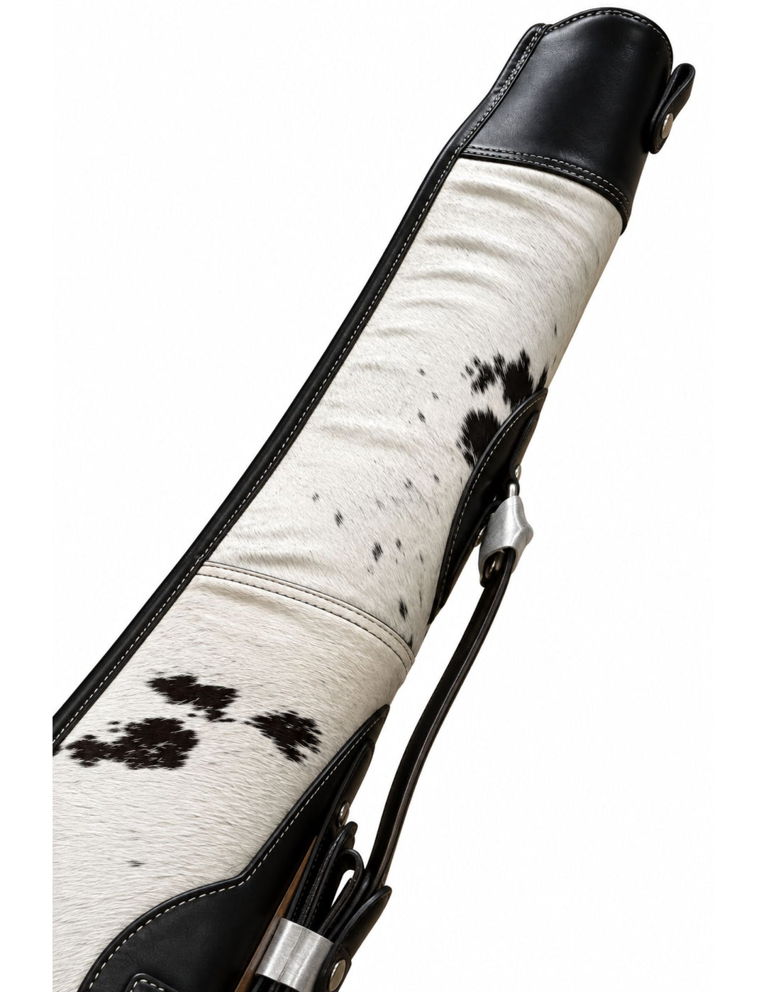 Chatham Cowhide & Leather Full Zip Gun Slip In White/Black (Hair)