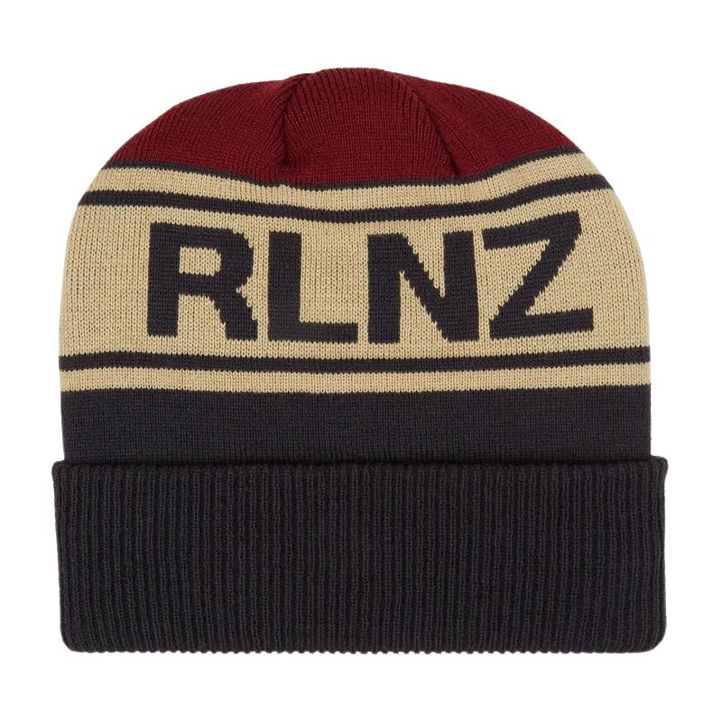 Ridgeline RLNZ Knitted Beanie In Navy - Rear