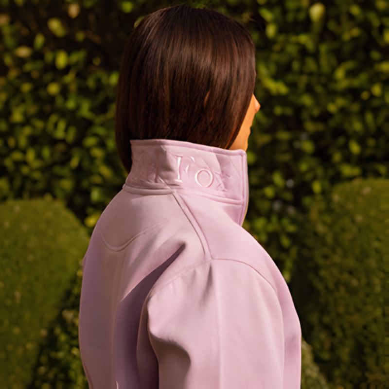 Cotswold Fox Tetbury Quarter Zip – Lilac | Unisex Country Sweatshirt