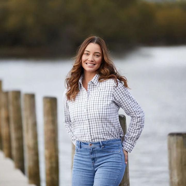 Ridgeline Womens Sedgebrook Shirt Deep Forest - Lifestyle