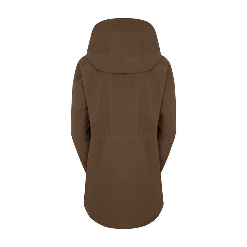 Ridgeline Monsoon II Classic Jacket In Bark - Rear