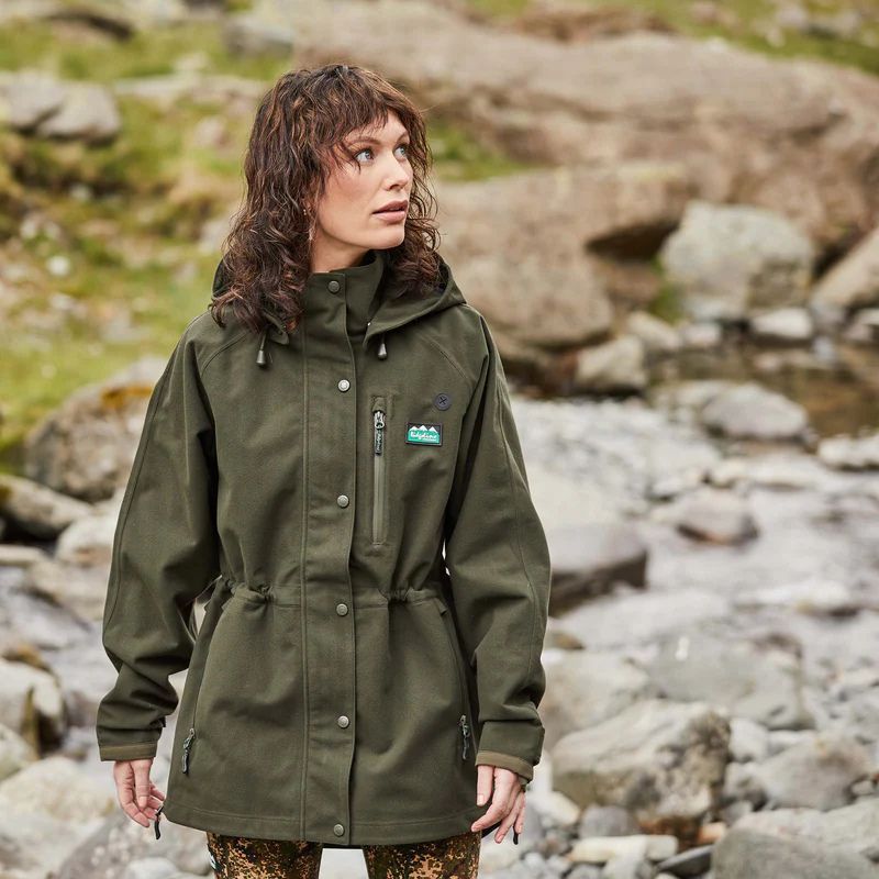 Ridgeline Monsoon II Classic Jacket In Deep Forest - Lifestyle