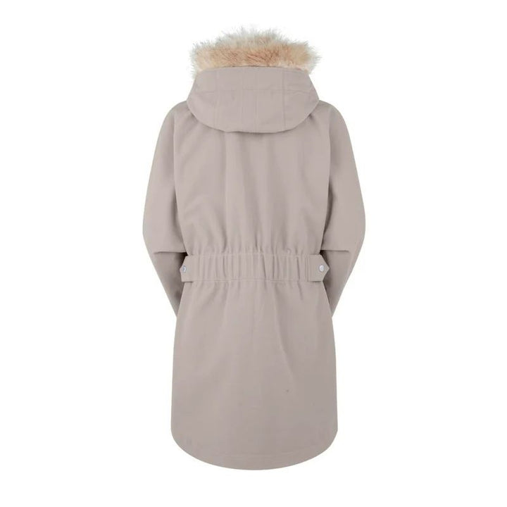 Ridgeline Monsoon Nordic Jacket In Mushroom - Rear