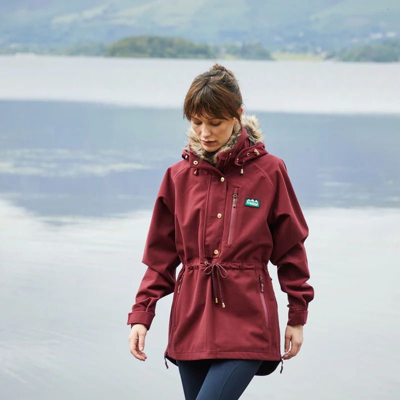 Women's Monsoon Nordic Smock in Winter Berry
