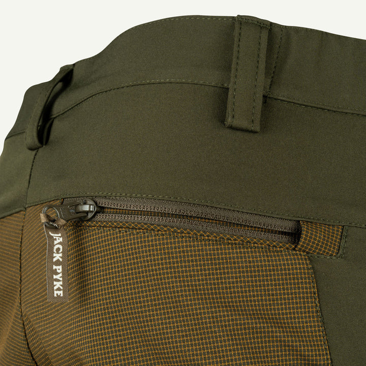 Jack Pyke Ladies Technical Waterproof Trousers In Green