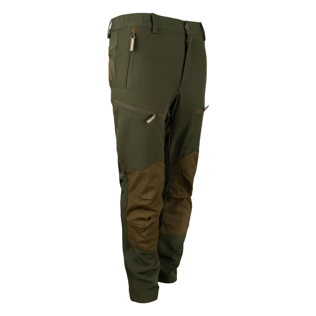 Jack Pyke Ladies Technical Waterproof Trousers In Green