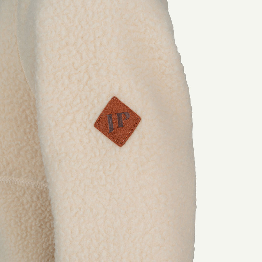 Jack Pyke Ladies Half Zip Sherpa Fleece Pullover In Sail