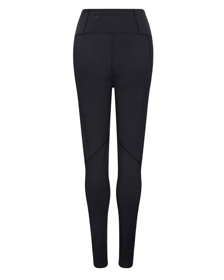 Hoggs Of Fife Skye Ladies Active Thermal Leggings In Soft Black
